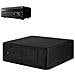 Copertura Antipolvere Per Ricevitore Compatibile Con Amplificatori Sony Str-dn1080/strdh550, Materiale In Nylon, Nero - Foto miniatura 5