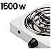 Rechaud Elettrico Portatile 1500w Piastra Riscaldante 21cm Compatto - Foto miniatura 2