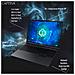 94492 laptop Intel® Core™ i9 i9-14900HX Computer portatile 40,6 cm (16") WQXGA 32 GB DDR5-SDRAM SSD NVIDIA GeForce RTX 5070 Ti Wi-Fi 6 (802.11ax) Windows 11 Home Tedesco Nero - Foto miniatura 6