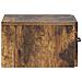 Tavolino da Parete Laterale Rovere Fumo 59 x 34,5 x 17 cm - Foto miniatura 5