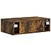 Tavolino da Parete Laterale Rovere Fumo 59 x 34,5 x 17 cm - Foto miniatura 6