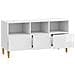 Mobile TV 102 x 34,5 x 50 cm Bianco Lucido Legno ingegnerizzato - Foto miniatura 2