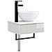 Set di mobili per il bagno 3 pz Bianco Lucido - Foto miniatura 10