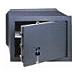 Cassaforte Cisa a chiave con 2 catenacci cm 36x24x20 - Foto miniatura 6