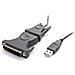 Cavo adattatore USB a Seriale RS232 DB9 / DB25 - Cavo Adattatore seriale USB a DB9 / DB25 RS232 ad 1 porta M / M - Foto miniatura 1