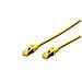Cavo Rete S-Ftp Cat. 6A Doppia Schermatura Lsoh 3 m - Giallo - Foto miniatura 1