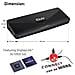 SenseVision USB 3.0 4K Docking Station, Cavo, USB 3.0, USB B, 10, 100, 1000 Mbit / s, Nero, Potenza - Foto miniatura 5