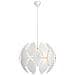 Smart Volume Chiffon Lampadario a Sospensione, 60 cm, Bianco - Foto miniatura 1