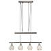 Lampada A Sospensione A Led Elliott Nichel 54341-4z - Foto miniatura 2