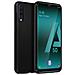 Cover Samsung Galaxy A50 Silicone Fronte Retro Rigido Nero - Foto miniatura 4