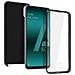 Cover Samsung Galaxy A50 Silicone Fronte Retro Rigido Nero - Foto miniatura 2