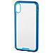 Prime, Cover Protettiva Con Cornice Colorata - Apple Iphone X - Trasparente / blu - Foto miniatura 1
