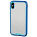 Prime, Cover Protettiva Con Cornice Colorata - Apple Iphone X - Trasparente / blu - Foto miniatura 3