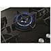 Piano Cottura CVG74WPB a Gas 5 Fuochi Gas Colore Nero - Foto miniatura 4