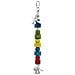 Bird Toy 10 In Legno Con Campana 44 Gr - Foto miniatura 1
