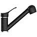 Miscelatore per Lavandino con Getto Estraibile GRANIT Nero Cromo - Foto miniatura 2