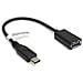 PLUGABLE USB A TO C ADAPTER 0.15m USB A USB C Nero cavo USB - Foto miniatura 1