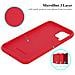 Custodia Compatibile Con Samsung Galaxy A22 4g / M22 / M32 4g In Liquid Rosso - Coperchio Protettivo In Silicone Tpu Flessibile - Foto miniatura 6