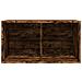 Contenitore per Vinili Rovere Fumo 71x34x36cm Legno Multistrato - Foto miniatura 12