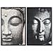 Quadro Dkd Home Decor 62,5 X 4,5 X 93 Cm Buddha Orientale (2 Unità) - Foto miniatura 1