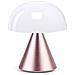 Lampada Da Tavolo Mina M Batteria Ricaricabile Led Rgb Rosa Chiaro Abs - Foto miniatura 1
