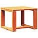 Set Salotto da Giardino 3 pz Marrone Cera Legno Massello Pino - Foto miniatura 5