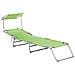 Lettino Acciaio Verde Lime Foligno - Foto miniatura 3