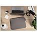 Custodia Per Macbook Pro / Air 13'' In Memory Foam Modello Basics Life, Grigio - Foto miniatura 4