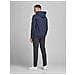 Felpa Con Cappuccio 12182537-Navy Bl Uomo Taglia S Colore Blue - Foto miniatura 2