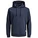 Felpa Con Cappuccio 12182537-Navy Bl Uomo Taglia S Colore Blue - Foto miniatura 1