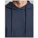 Felpa Con Cappuccio 12182537-Navy Bl Uomo Taglia S Colore Blue - Foto miniatura 4