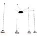 Lampadario A Sospensione Arabella A Led In Metallo E Vetro Soffiato Fumè 3547-49-126 - Foto miniatura 1