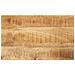 Piano Per Tavolo 60x20x2,5cm Rettangolare Legno Di Mango Grezzo - Foto miniatura 1