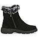 Black Casual Closed Booties Stivaletti Pelle Scarpe Donna Nero Eu 38, 9-25450-43-019 - Foto miniatura 3