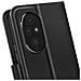 Custodia A Libro Per Honor 200 Pro Protezione Con Cinturino, Nero - Foto miniatura 4