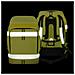 Hi-Vis zaino Giallo Polietilene tereftalato (PET), Poliuretano termoplastico (TPU) - Foto miniatura 13