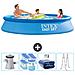 Piscina Fuori Terra - In Giro - 305x305x61 Cm - Blu - Include Accessori Coordinati Cb95 - Foto miniatura 1