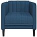 Lusso Casadino -  Poltrona Blu In Tessuto - Foto miniatura 3