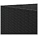 Set Salotto da Giardino con Cuscini 7pz Nero Polyrattan - Foto miniatura 9