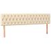 Giroletto a Molle con Materasso Crema 120x190 cm in Tessuto - Foto miniatura 7