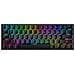 Tastiera Meccanica Rgb Nera A 61 Tasti - Bluetooth A 3 Modalità Ricaricabile Con Switch Rossi - Foto miniatura 2
