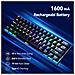 Tastiera Meccanica Rgb Nera A 61 Tasti - Bluetooth A 3 Modalità Ricaricabile Con Switch Rossi - Foto miniatura 5