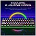 Tastiera Meccanica Rgb Nera A 61 Tasti - Bluetooth A 3 Modalità Ricaricabile Con Switch Rossi - Foto miniatura 6