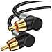 Cavo Audio Coassiale Digitale Ad Angolo Retto - Connessione Tv, Spdif 5.1 Canali Rca  1,5 Milioni - Foto miniatura 2