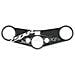 Adesivi Compatibili Per Honda Cbr 600 Rr 2007-2012 Protezione Piastra Forcella - Foto miniatura 1