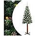 Albero di Natale snodato con 300 LED con supporto Verde 180 cm - Foto miniatura 1