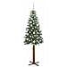 Albero di Natale snodato con 300 LED con supporto Verde 180 cm - Foto miniatura 3
