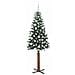 Albero di Natale snodato con 300 LED con supporto Verde 180 cm - Foto miniatura 4