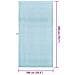 Asciugamani Sportivi 2 pcs Blu 200 x 100 cm - Foto miniatura 8