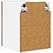 Armadio pensile con porta Riga 2 pcs Rovere Affumicato e Bianco - Foto miniatura 8